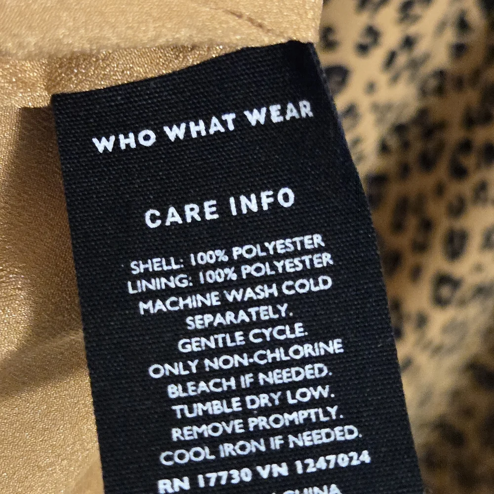 Who What Wear Brown And Black Animal Print Dress Sleeveless Size XXL - Picture 8 of 10